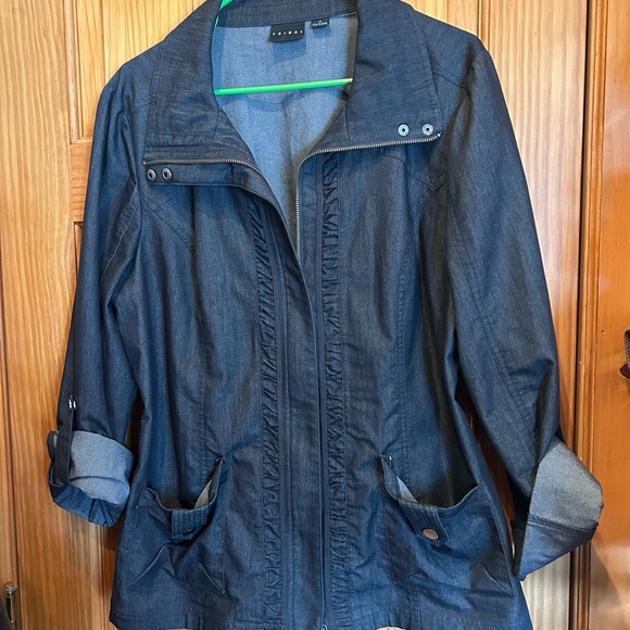 Tribal Dark Indigo Women's Jacket - Picture 2 of 6